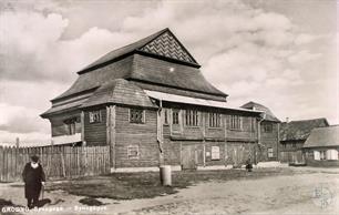 Belarus, Wooden Synagogue in Hrodna